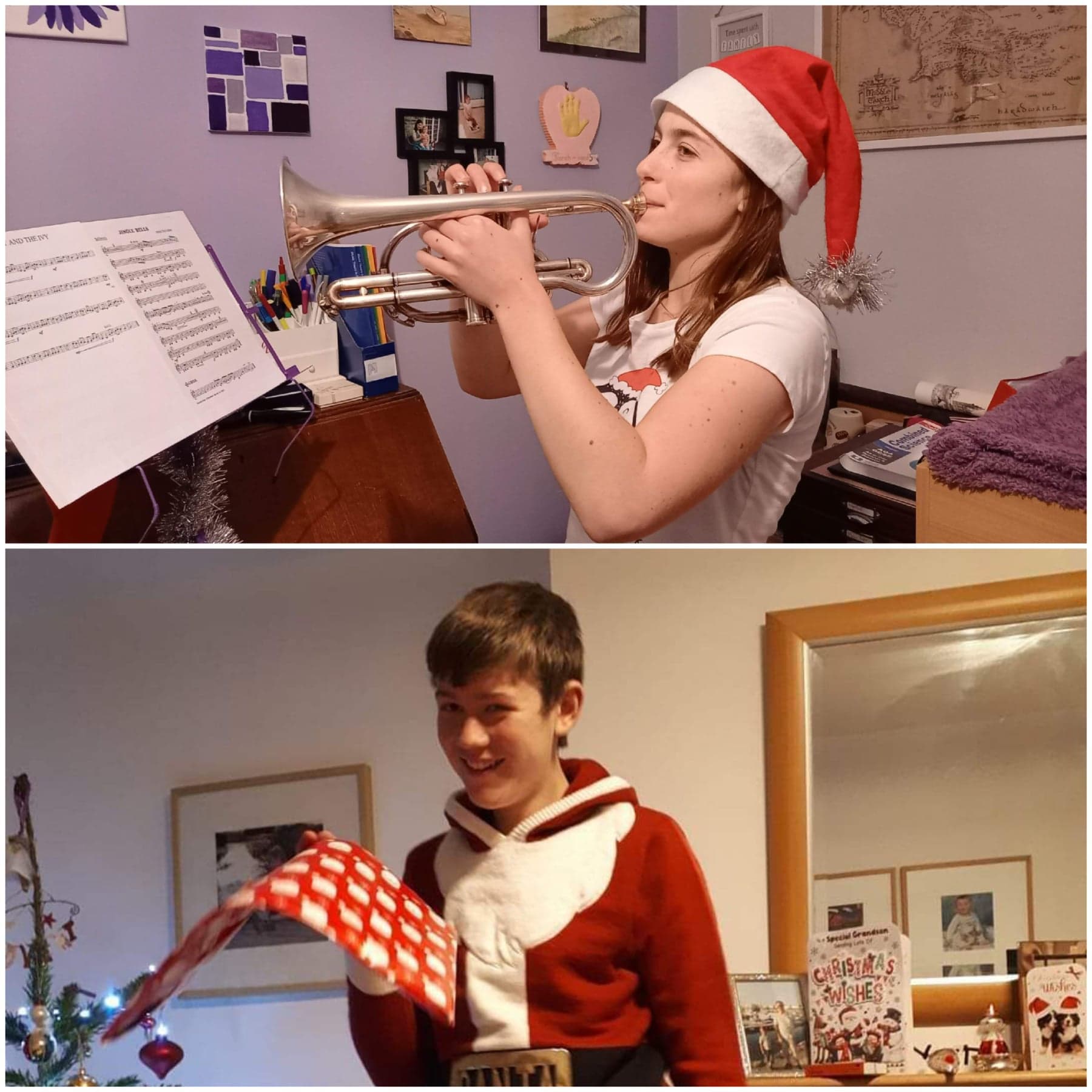 Lindley Band play  Jingle Bells – We hope you enjoy our Christmas video