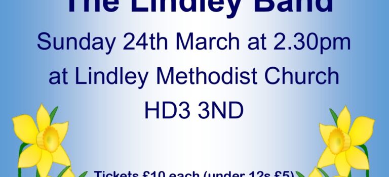 Afternoon Concert with Marsh Ladies Choir. Sunday 24th March, 2,30 pm, Lindley Methodist Church
